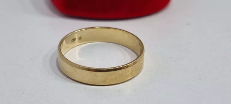 ZŁOTA OBRĄCZKA PR: 585 GR: 4.50