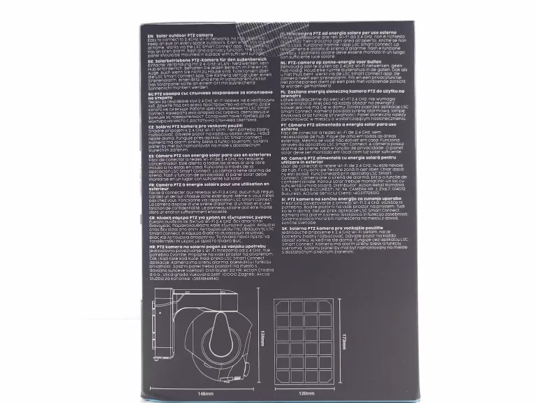 KAMERA PTZ ZASILANA ENERGIĄ SŁONECZNĄ LSC SMART CONNECT
