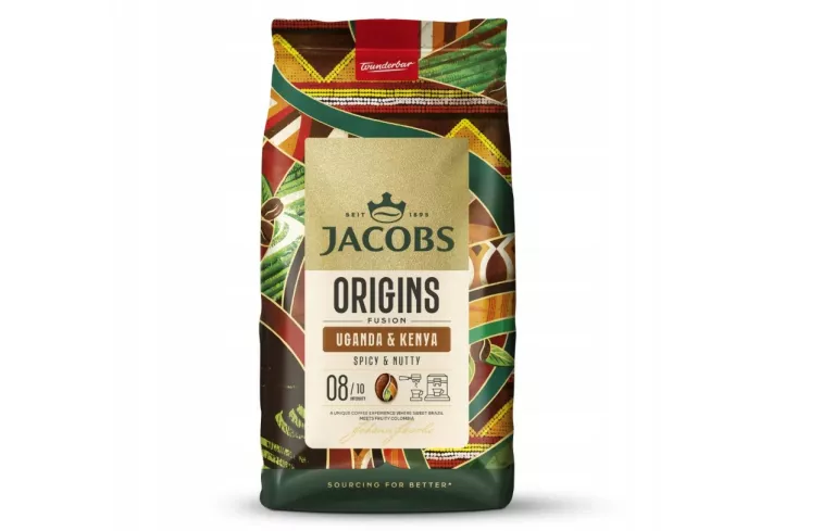 KAWA JACOBS ZIARNISTA 1KG ORGINS UGAND KENYA