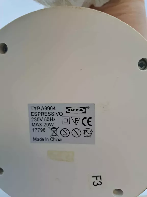 LAMPKA BIURKOWA IKEA TERTIAL BIAŁY MOC DO 13 W