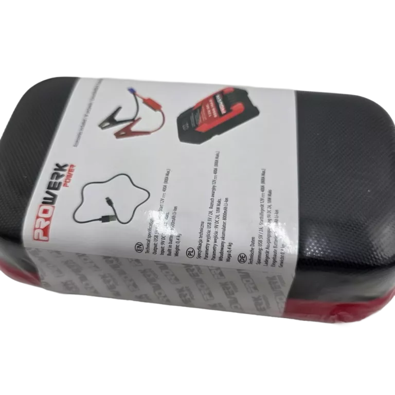 BOOSTER URZĄDZENIE ROZRUCHOWE SENA 12V 800A POWERBANK JUMP STARTER LATARKA