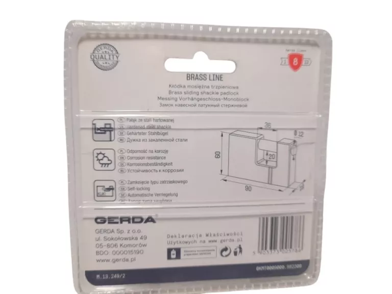 klodka-mosiezna-trzpieniowa-gerda-brass-line-90mm-ean-gtin-5903373005786