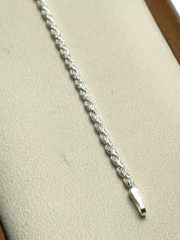 PIĘKNA SREBRNA BRANSOLETKA (P925, 1,75G, 18CM)