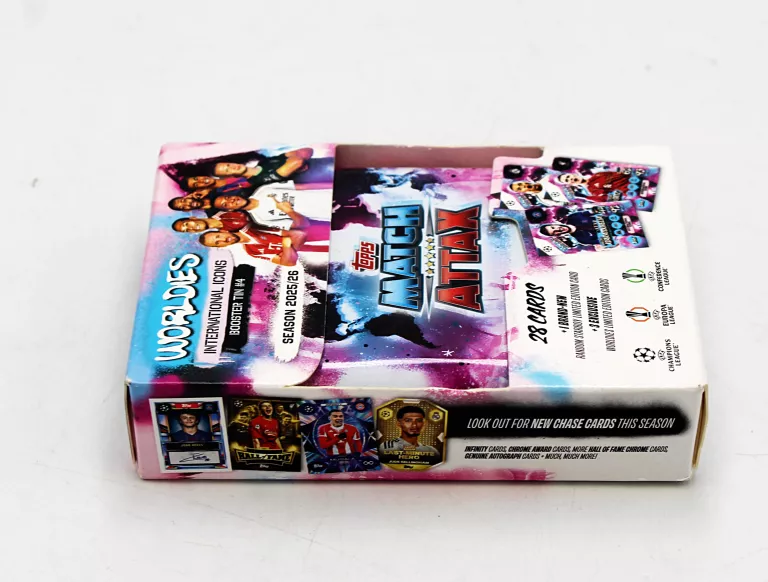 MINI PUSZKA TIN #4 MATCH ATTAX 25/26 WORLDIES INTERNATIONAL ICONS