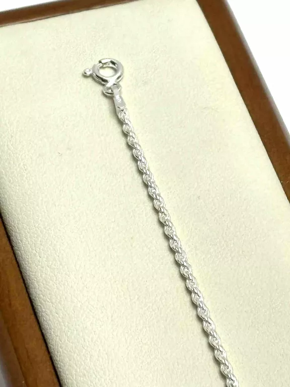 PIĘKNA SREBRNA BRANSOLETKA (P925, 1,75G, 18CM)