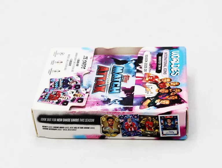 MINI PUSZKA TIN #4 MATCH ATTAX 25/26 WORLDIES INTERNATIONAL ICONS