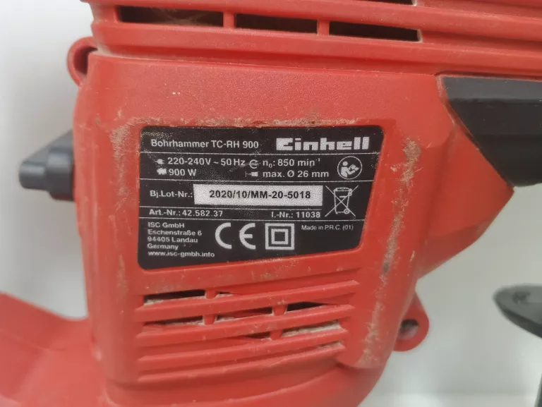 MŁOTOWIERTARKA MŁOT UDAROWY EINHELL TH-RH 900/1