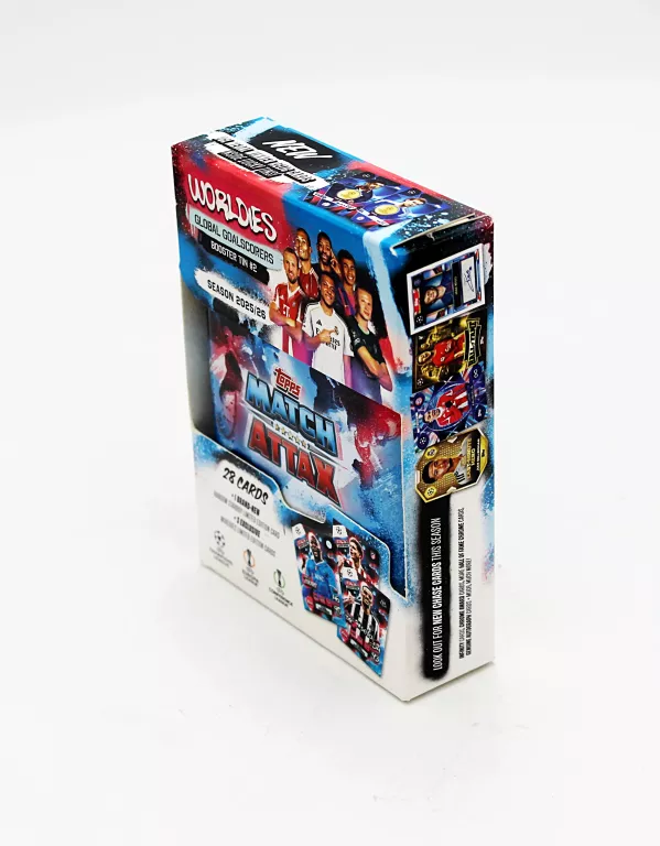 MINI PUSZKA TIN #2 MATCH ATTAX 25/26 WORLDIES GLOBAL GOALSCORERS