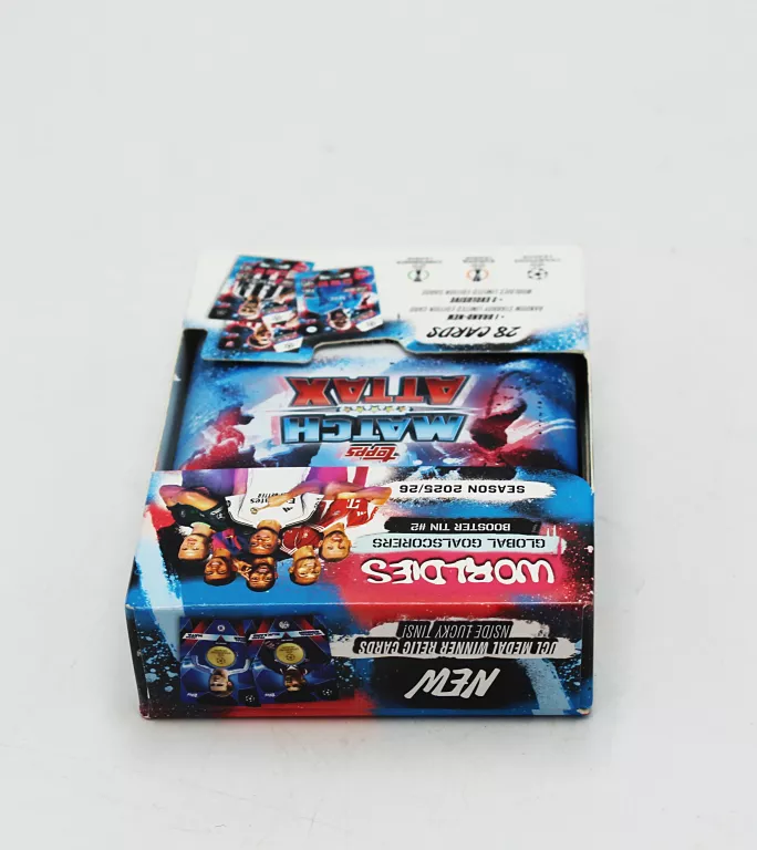 MINI PUSZKA TIN #2 MATCH ATTAX 25/26 WORLDIES GLOBAL GOALSCORERS