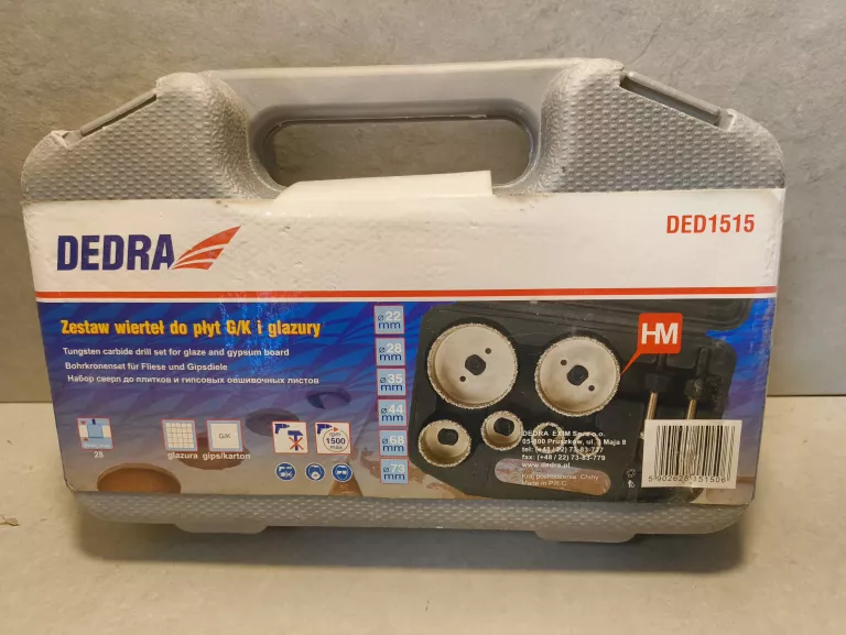 ZESTAW OTWORNIC DEDRA DED1515