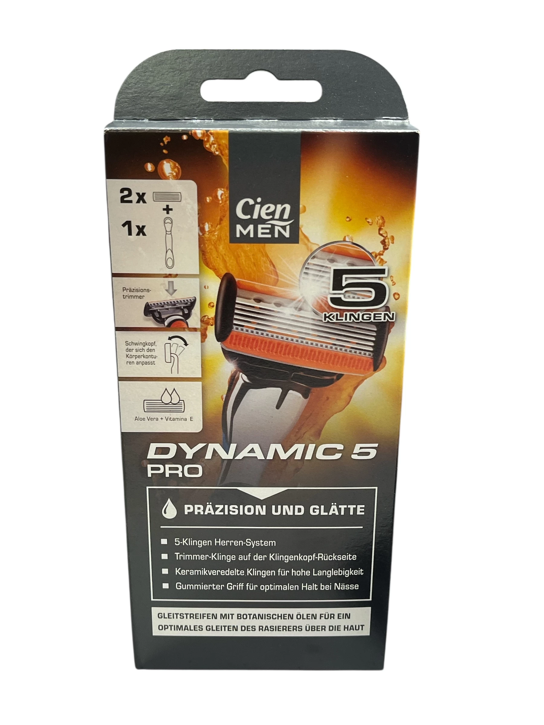 Cien Dynamic 5 Pro Razor CIEN MEN DYNAMIC 5 PRO MEN'S RAZOR SET 2SZT WKŁADY + MASZYNKA | Loombard.pl