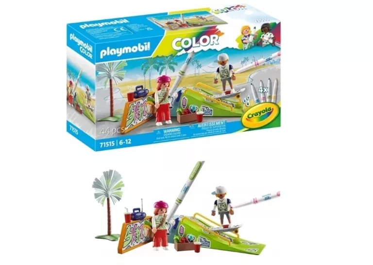 PLAYMOBIL 71515 PM COLOR SKATEPARK