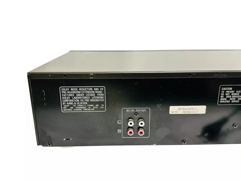 MAGNETOFON TECHNICS RS-BX626 3 GŁOWICOWY