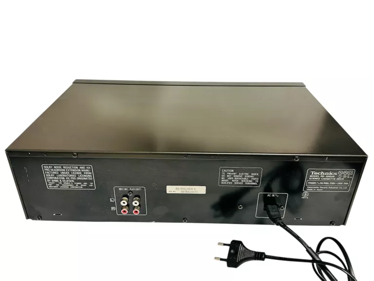 MAGNETOFON TECHNICS RS-BX626 3 GŁOWICOWY
