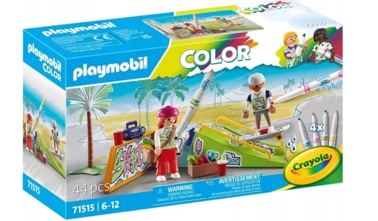 PLAYMOBIL 71515 PM COLOR SKATEPARK