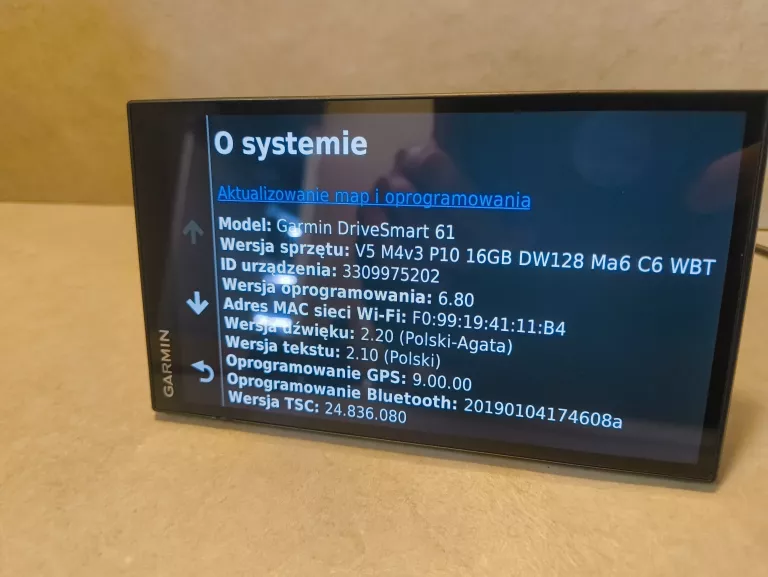 NAWIGACJA GARMIN DRIVESMART 61 LMT-S