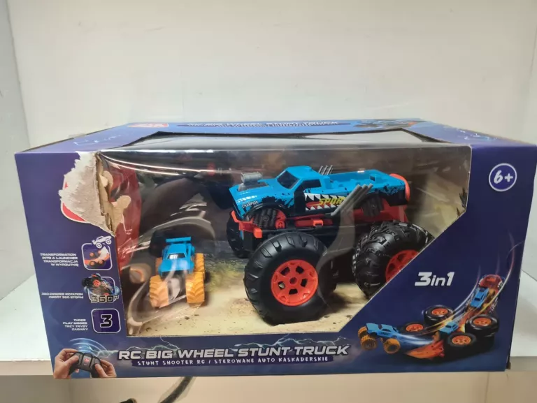 ELEFUN SAMOCHÓD STEROWANE AUTO KASKADERSKIE RC BIG WHEEL STUNT TRUCK