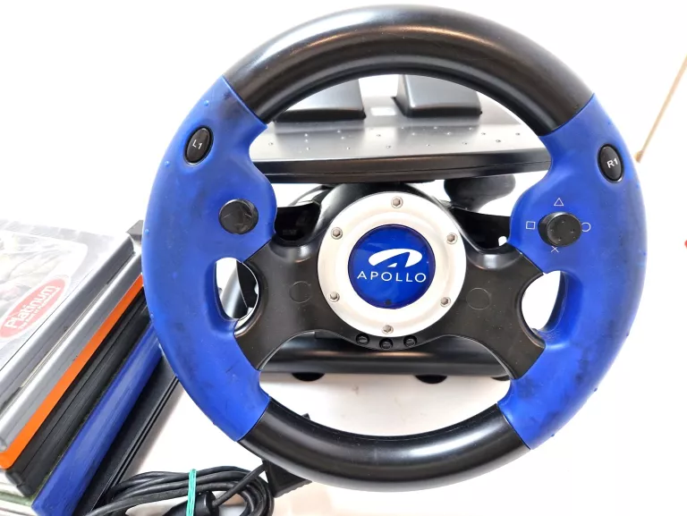 KONSOLA PS2 2 PADY KIEROWNICA MASA GIER !