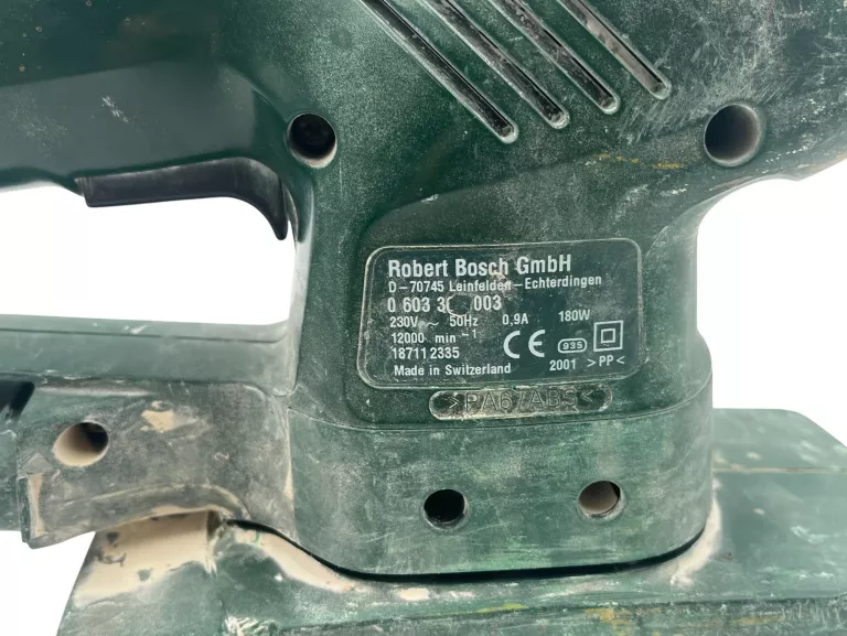 SZLIFIERKA OSCYLACJNA BOSCH PSS 180A + WALIZKA