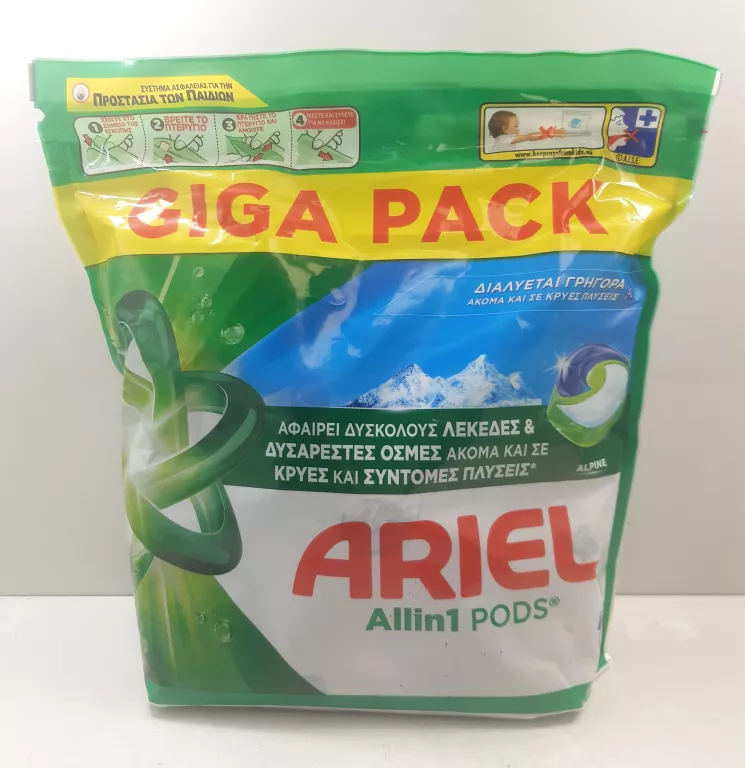 KAPSUŁKI DO PRANIA ARIEL ALPINE ALLIN1 60SZT