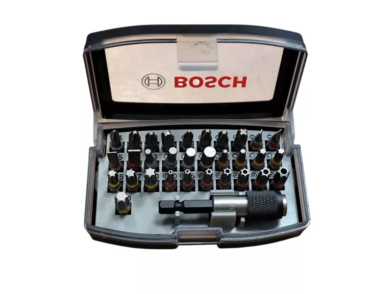 ZESTAW BITÓW BOSCH 2607017319 32 EL PZ PH TORX SL PŁASKI HEX + ADAPTER