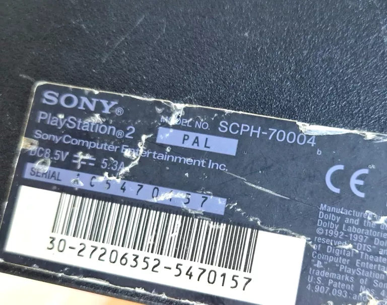 KONSOLA PS2 2 PADY KIEROWNICA MASA GIER !