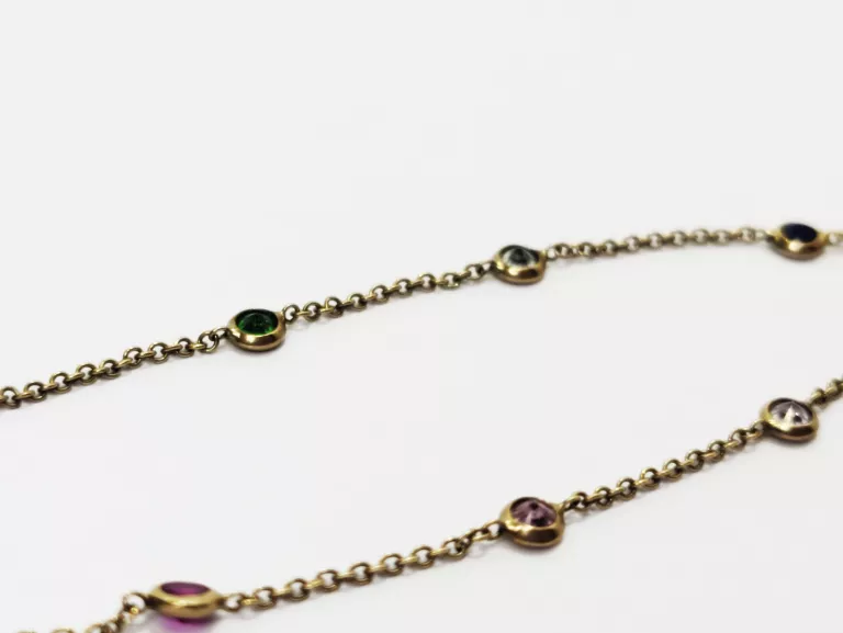 ZŁOTA BRANSOLETKA 8CT 1,33G 18CM