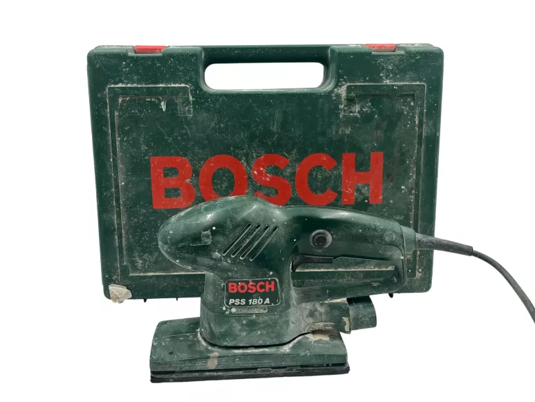 SZLIFIERKA OSCYLACJNA BOSCH PSS 180A + WALIZKA