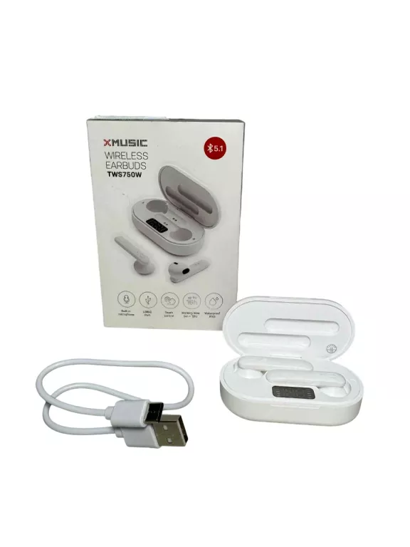 SŁUCHAWKI XMUSIC TWS750W !! SUPER JAKOŚĆ !!