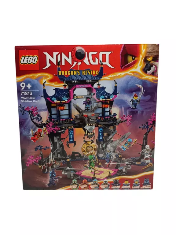 KLOCKI LEGO NINJAGO 71813 DOJO CIENIA WILCZEJ MASKI