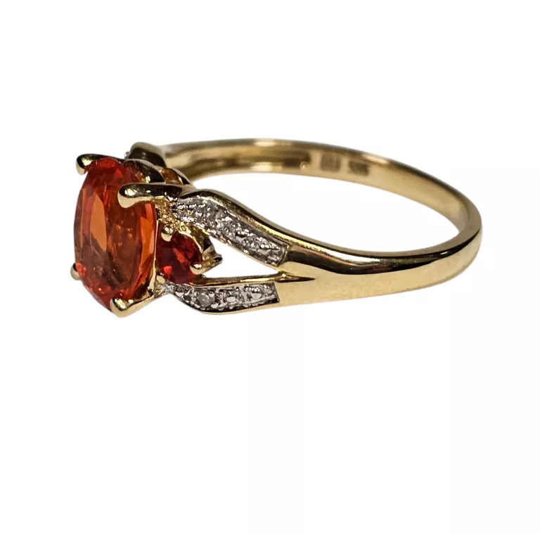 ZŁOTY PIERŚCIONEK 585 - R20 - 3,10G