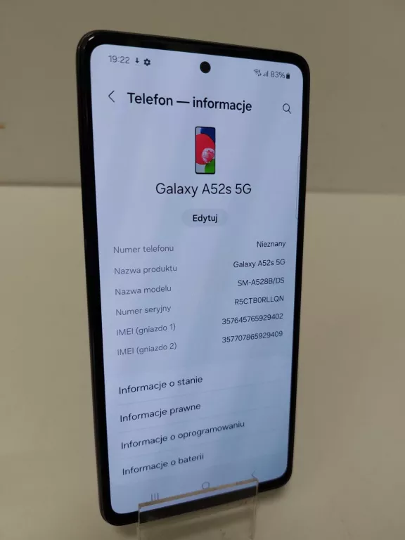 TELEFON   SAMSUNG  A52S SOLO 6/128GB