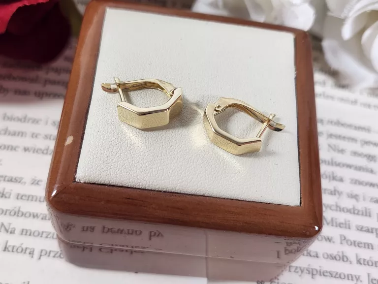 ZŁOTE KOLCZYKI 1,64G 585