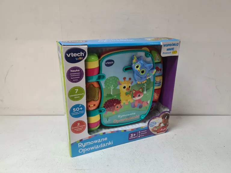 VTECH INTERAKTYWNA KSIĄŻECZKA RYMOWANE OPOWIADANKI W JĘZYKU POLSKIM