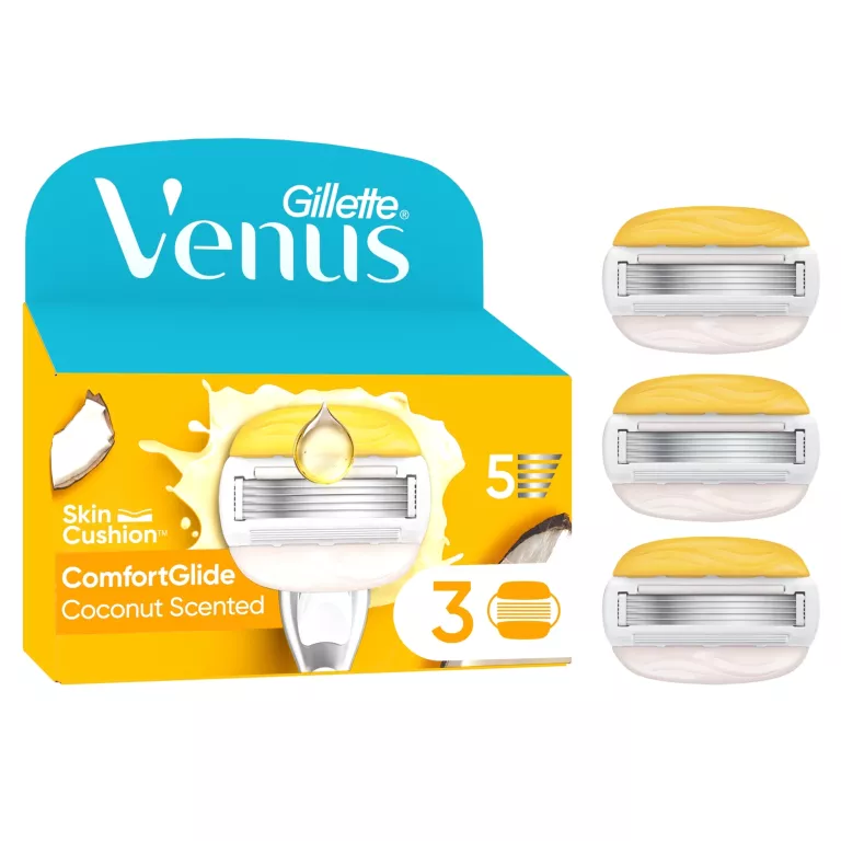 VENUS COMFORTGLIDE COCONUT PLUS OLAY WKŁADY DO MASZYNKI X3