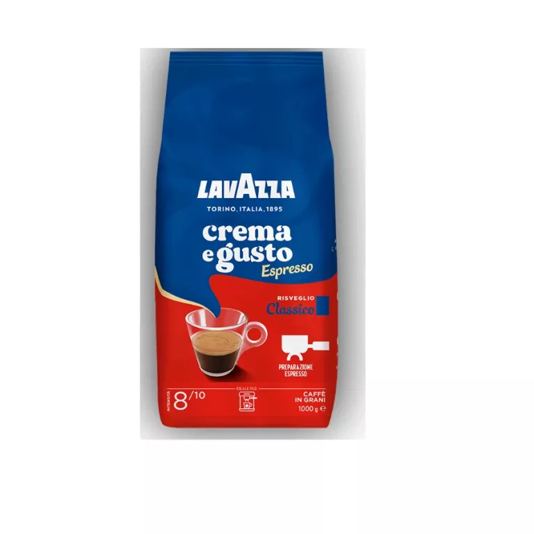 LAVAZZA CREMA GUSTO 8/10 ESPRESSO CLASSICO 1KG ZIARNISTAG