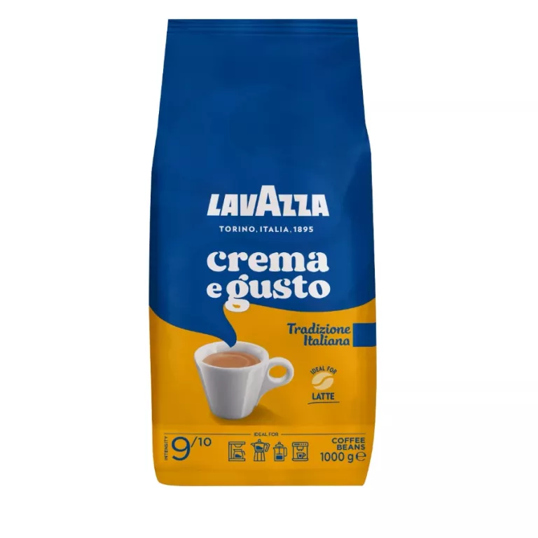 KAWA ZIARNISTA MIESZANA LAVAZZA CREMA E GUSTO TRADIZIONE 1000 G