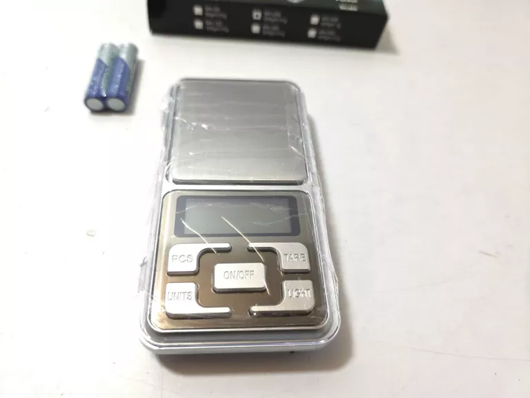 WAGA JUBILERSKA KIESZONKOWA ZESTAW ZAWIERA BATERIE