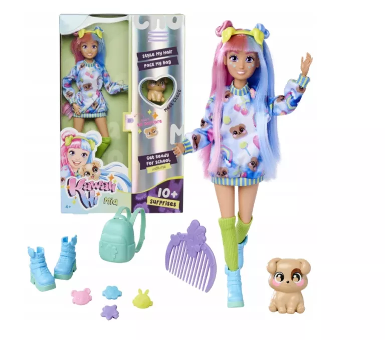 LALKA KAWAII HI MIA I PIESEK CHOCO SIMBA