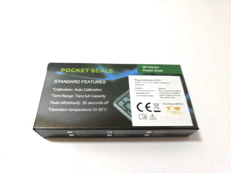 WAGA JUBILERSKA KIESZONKOWA ZESTAW ZAWIERA BATERIE