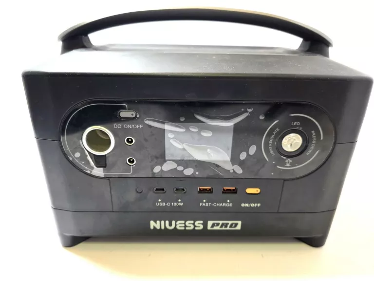 PRZENOŚNA STACJA ZASILANIA TRAVEL POWERBOX NIUESS 700W LIFEPO4 200000MAH