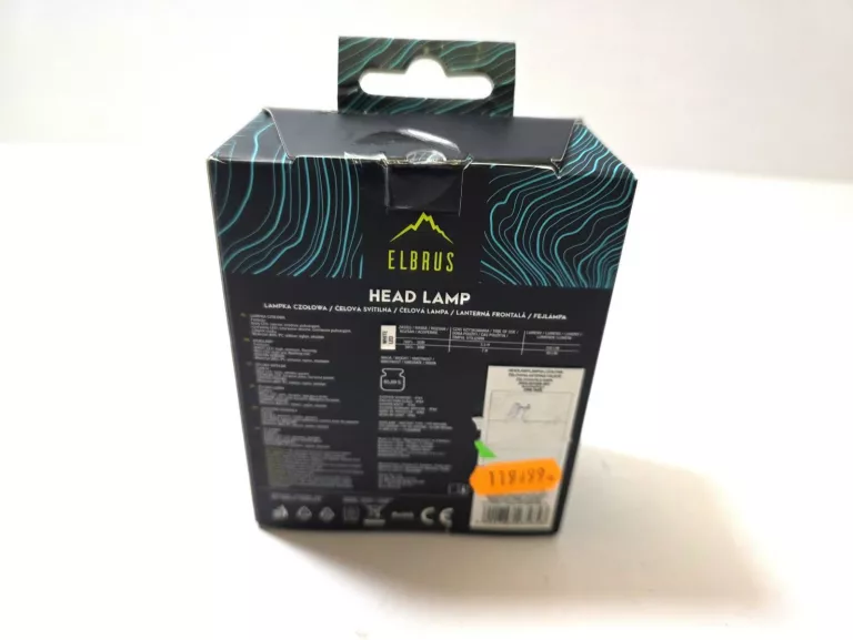 LATARKA CZOŁOWA ELBRUS 260 LM ZASIĘG 50M, K1306/25