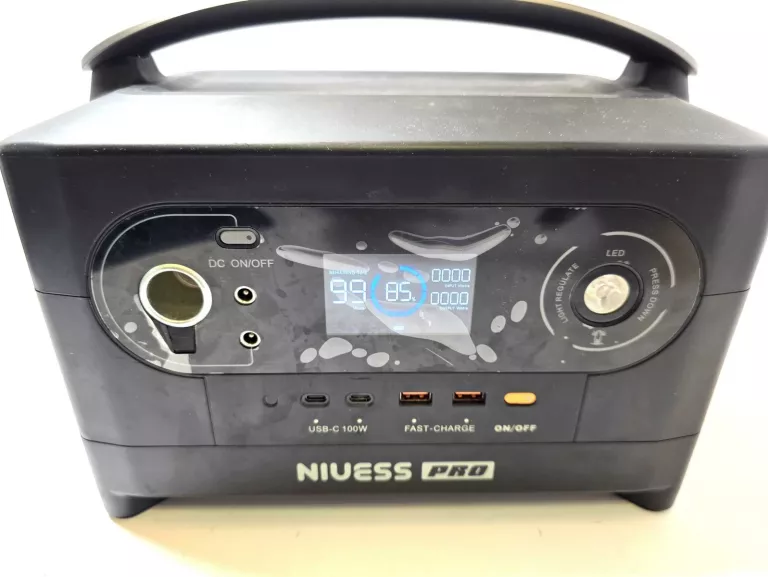 PRZENOŚNA STACJA ZASILANIA TRAVEL POWERBOX NIUESS 700W LIFEPO4 200000MAH