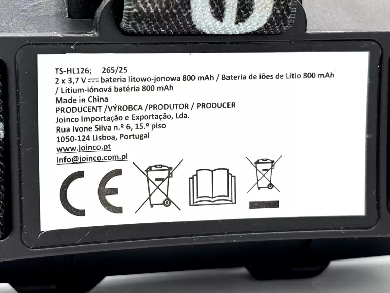 LATARKA CZOŁOWA LETHE WORKS 500LM 8 TRYBÓW (6 LED + 2 COB)