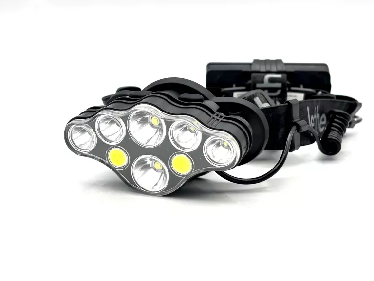 LATARKA CZOŁOWA LETHE WORKS 500LM 8 TRYBÓW (6 LED + 2 COB)