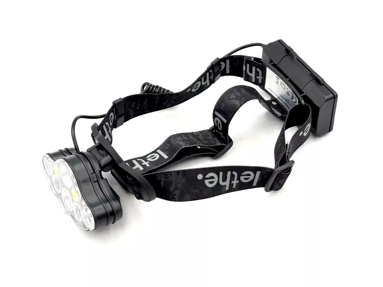 LATARKA CZOŁOWA LETHE WORKS 500LM 8 TRYBÓW (6 LED + 2 COB)