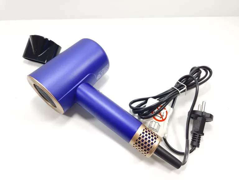 SUSZARKA DO WŁOSÓW NIEBIESKA KOMPLET