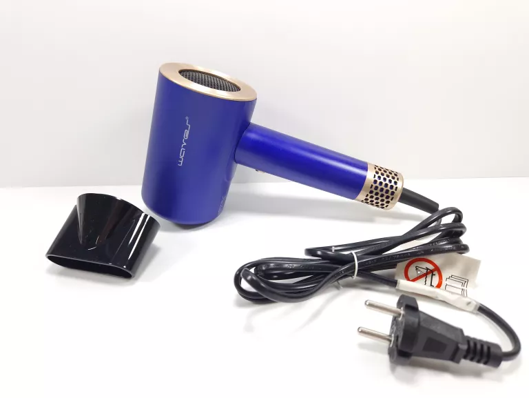 SUSZARKA DO WŁOSÓW NIEBIESKA KOMPLET