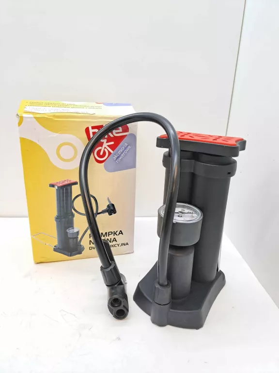 MINI BIKE POMPKA PODŁOGOWA DO OPON ROWEROWA 11BAR/160PSI 3 IGŁY