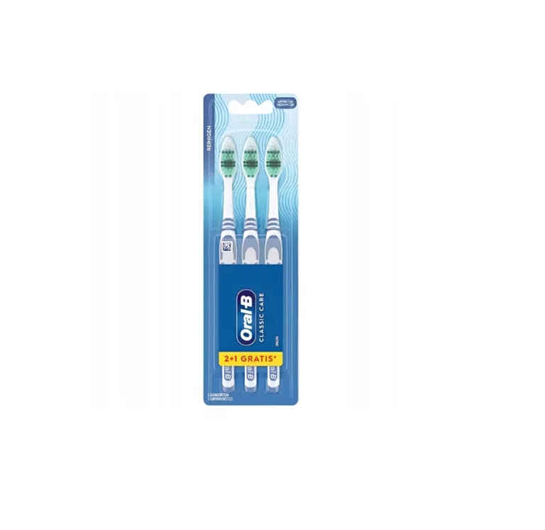 ORAL-B CLASSIC CARE 35 ŚREDNIA SZCZOTECZKA MANUALNA 3 SZT
